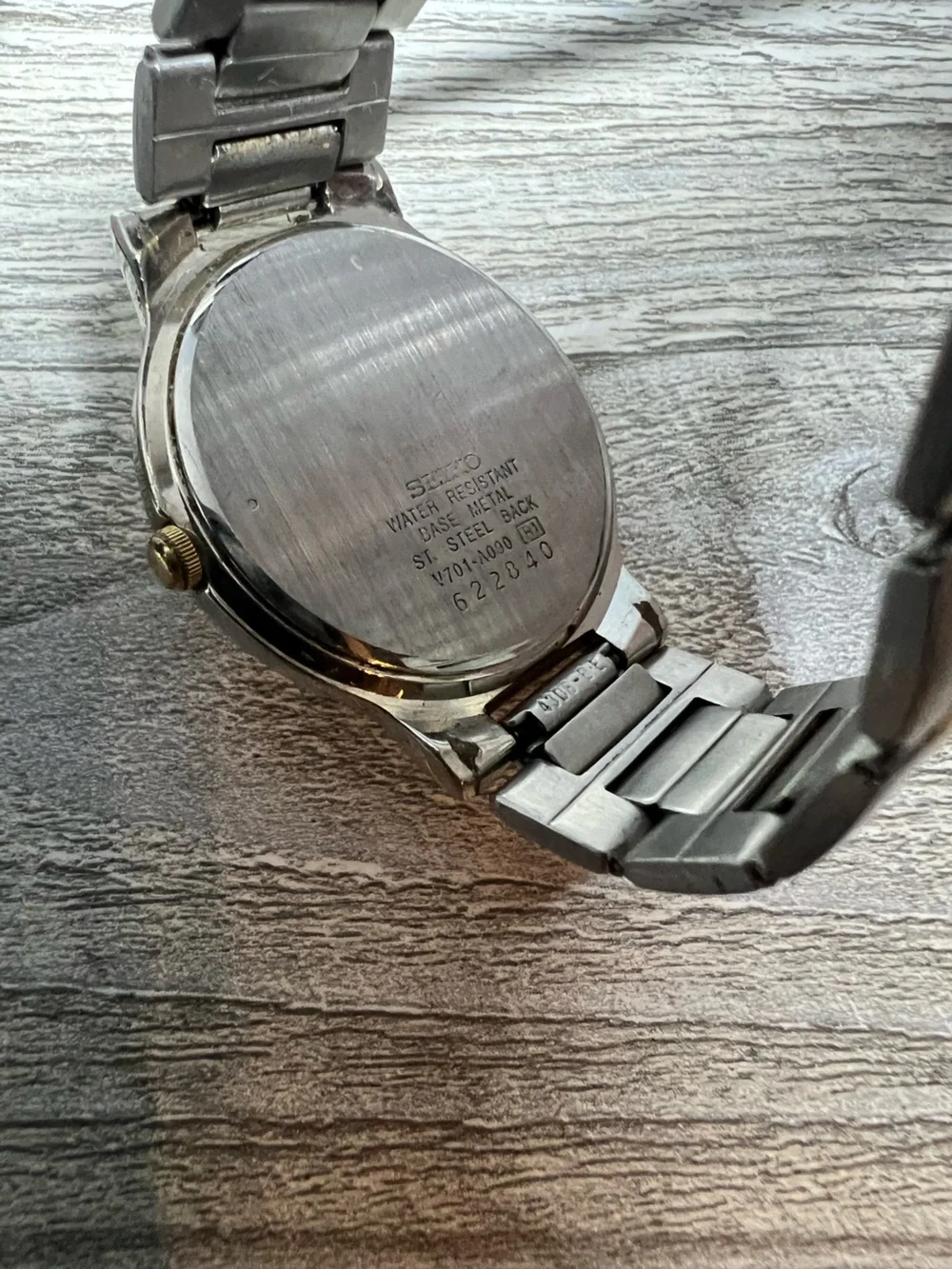 Seiko Two-Tone Gold & Silver Men’s Dress Watch - Cream Dial